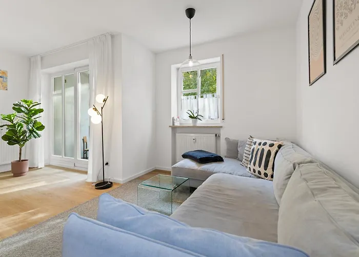 Ma Suite - Modern Apartment 2P Central Augsburg